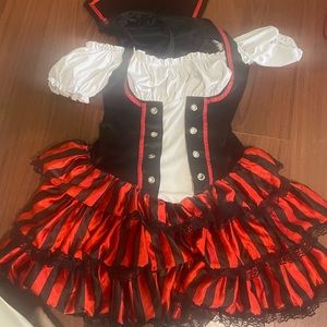 Women’s Pirate Costume Size Medium